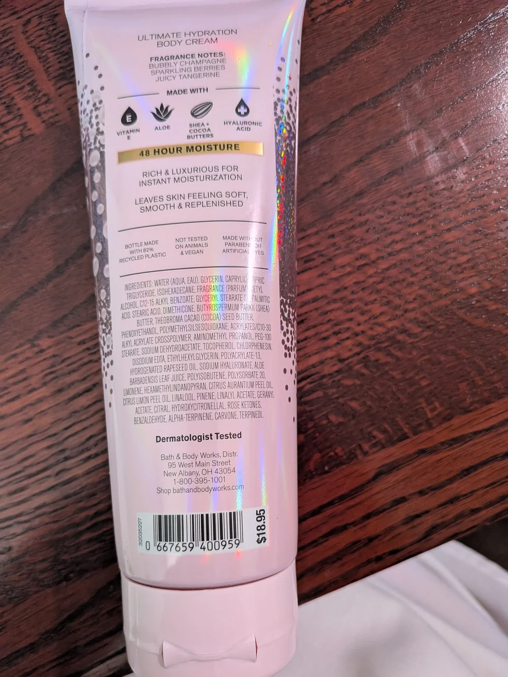Bath & Body Works rich hydrating